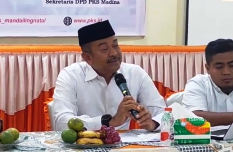 Maju Sebagai Cakada Madina, Saipullah Paparkan Visi-Misi Di PKS