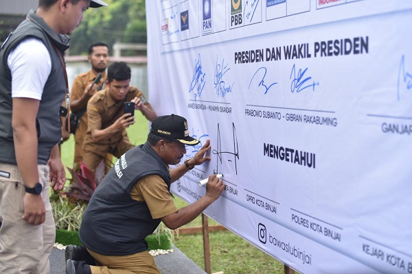 Wali Kota Binjai Ajak Masyarakat Menjaga Pemilu 2024 Bebas Dari Hoaks