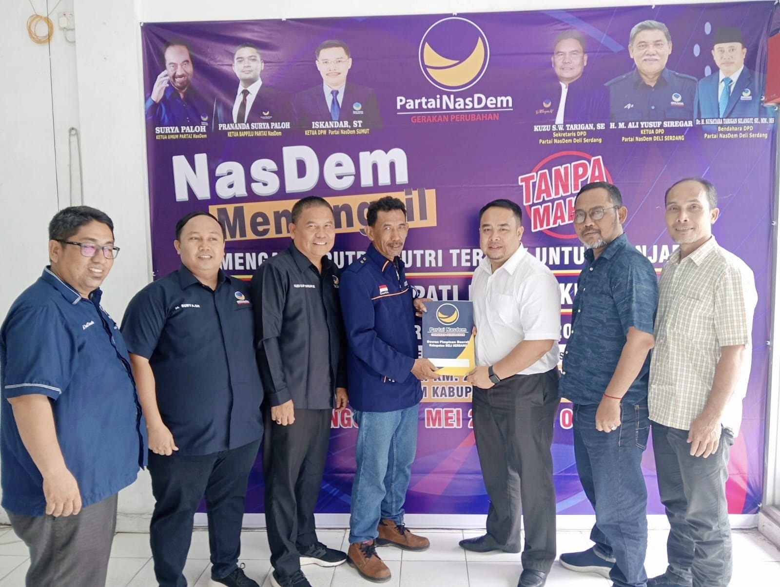 Ricky Nasution Ingin Bangun Deliserdang Berkolaborasi Dengan Partai NasDem