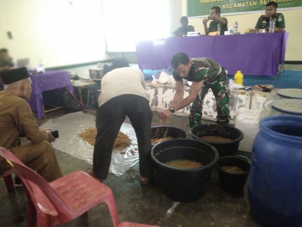Dandim Nagan Raya Sosialisasi Ketahanan Pangan Ke Petani 