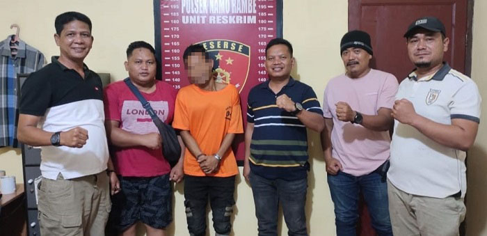 Polsek Namorambe Tangkap Pembobol Rumah Pengusaha Botot