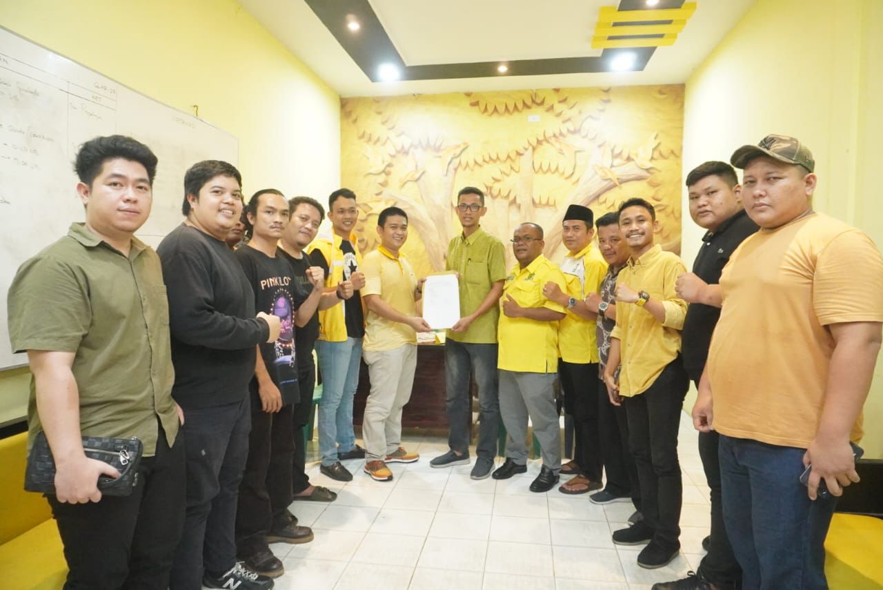 Akong Resmi Mendaftar Balon Wakil Wali Kota Tebingtinggi Dari Partai Golkar