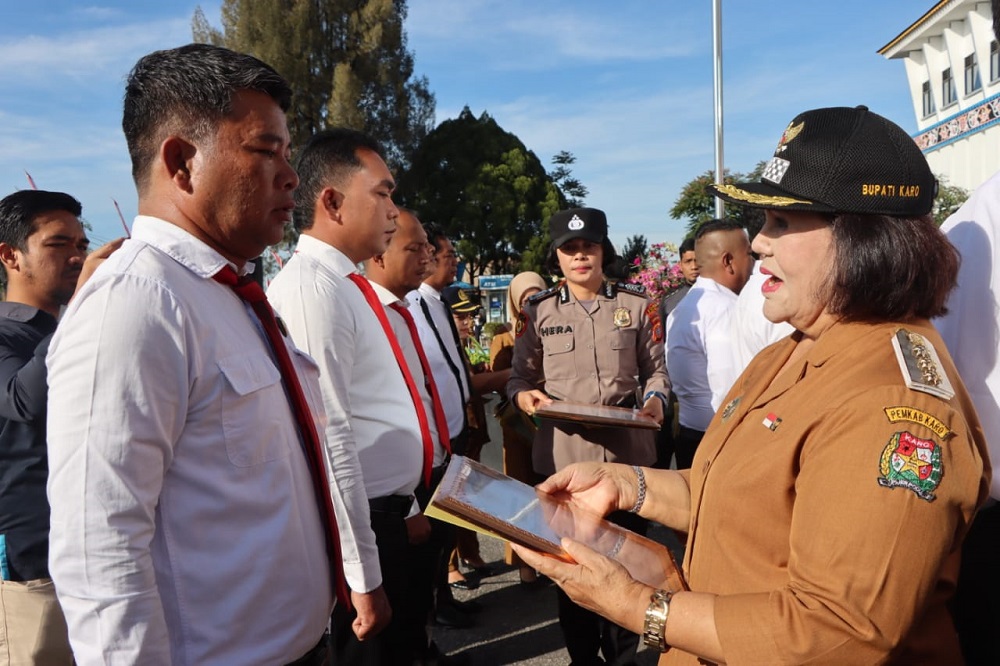 Bupati Karo: Pertahankan Dan Tingkatkan Prestasi Ini