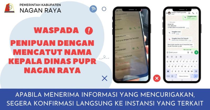 Catut Nama Kadis PUPR Tipu Kades
