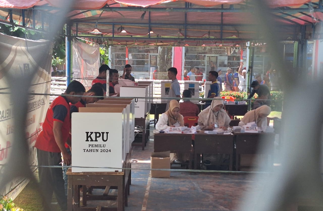 TPS Lapas Idi Kekurangan Surat Suara