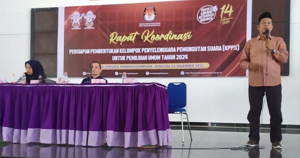 KPU Padangsidimpuan Akan Rekrut 4.914 Anggota KPPS