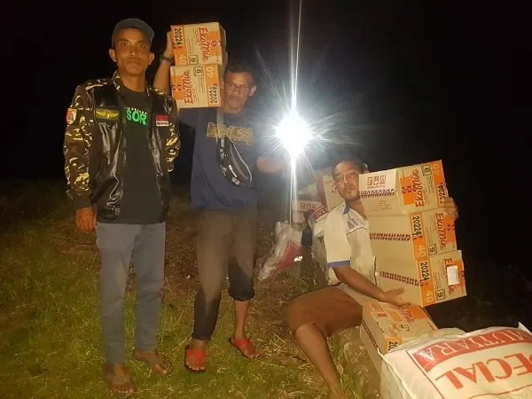 Ansor Salurkan Sembako Untuk Pengungsi Banjir Aceh Utara