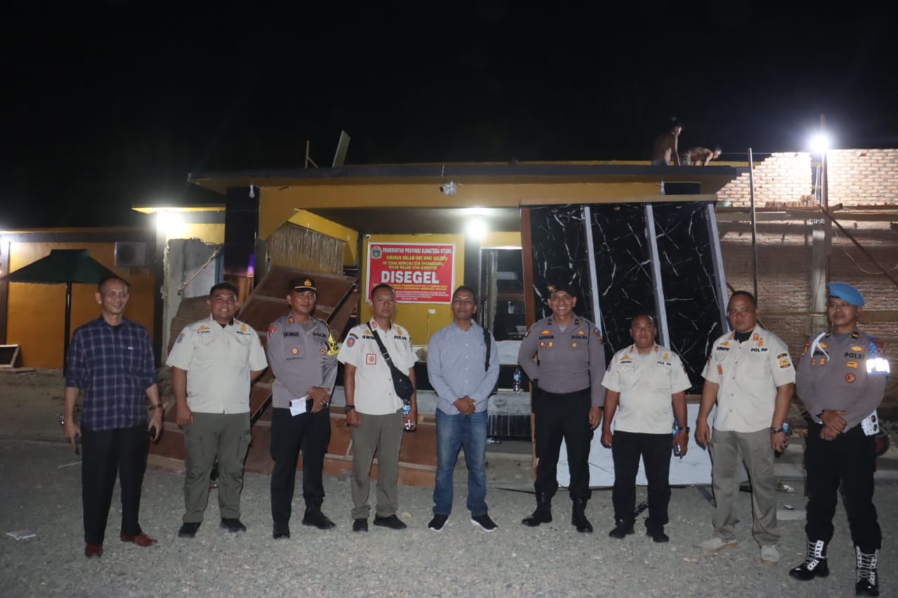 Polres Langkat Sweeping Hiburan Malam