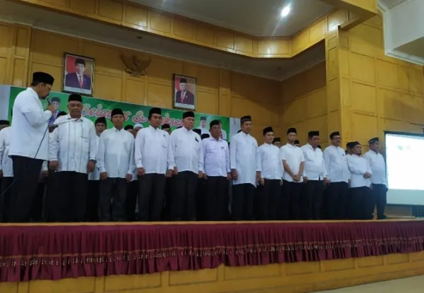 Pj Wali Kota Pimpin Doa Untuk Dua Tokoh Pada Pelantikan IPHI