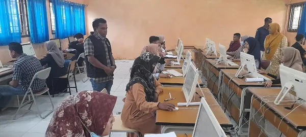 447 Peserta Ikuti CAT Calon Anggota PPK Di Abdya