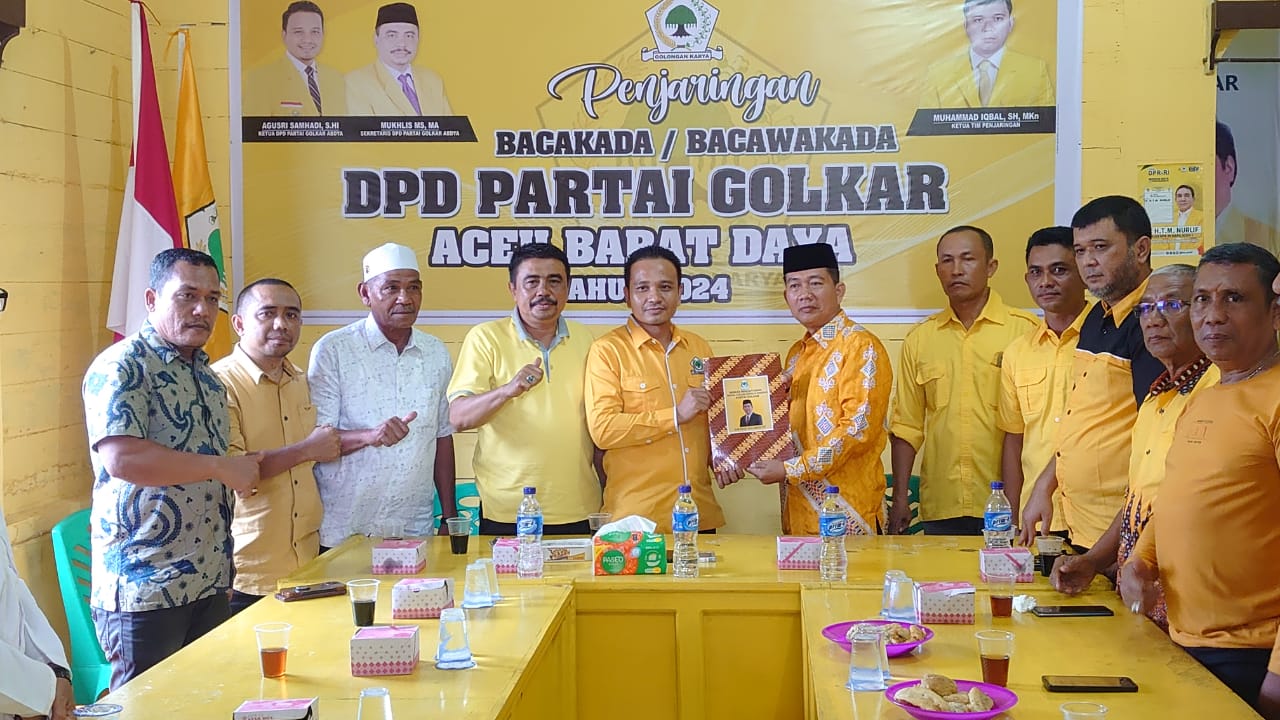 Ikut Berlaga Pilkada Abdya, Sekda Salman Lirik 2 Parnas Besar