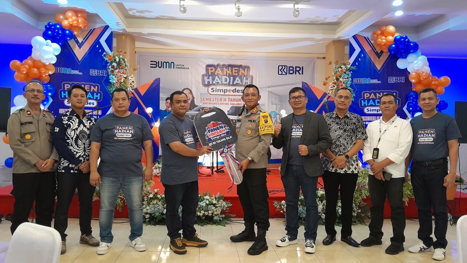 BRI BO Tanjungbalai Panen Hadiah Simpedes Penuh Kejutan