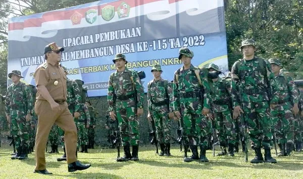 Pj Bupati Pidie Pimpin Upacara Pembukaan TMMD Ke-115 Di Tiro
