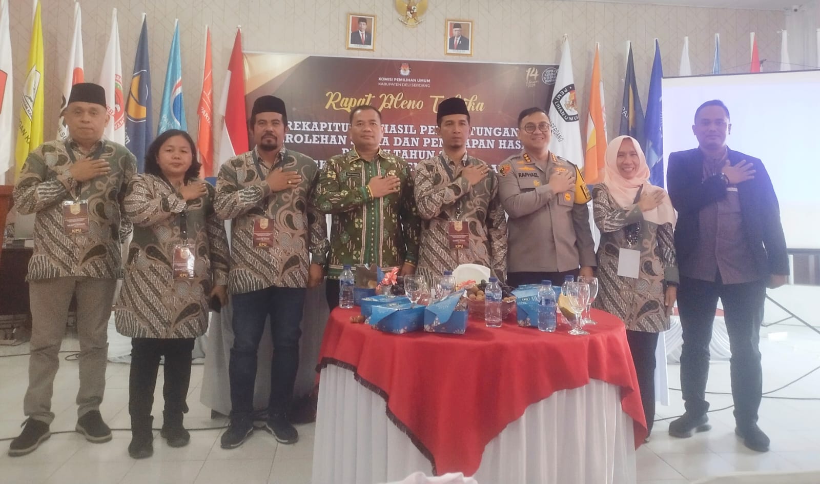 KPU Deliserdang Mulai Pleno Rekapitulasi Perhitungan Suara