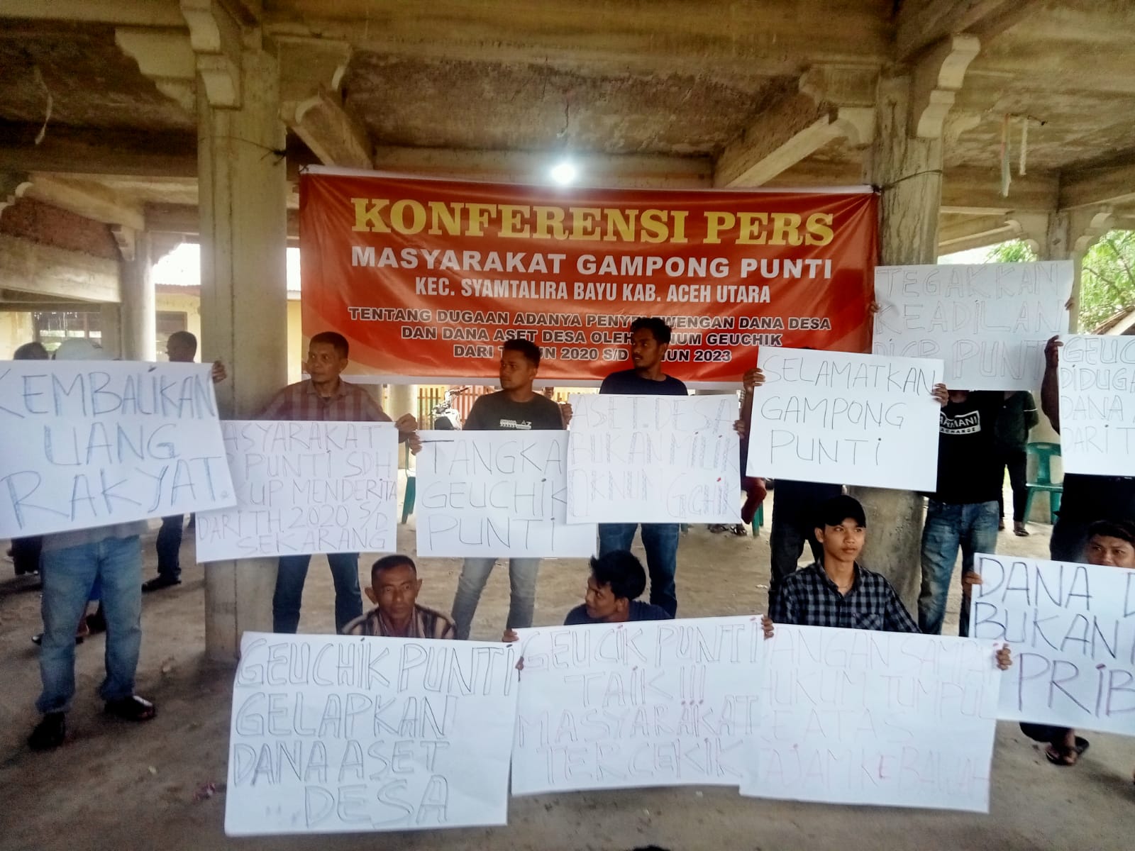 Geuchik Gampong Punti Mangkir Dari Panggilan Polisi Terkait Dugaan Penyelewengan Dana Desa
