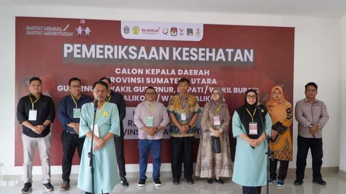 Periksa Kesehatan Di RSU Haji Medan, Basyaruddin Nasution: Insya Allah Sehat