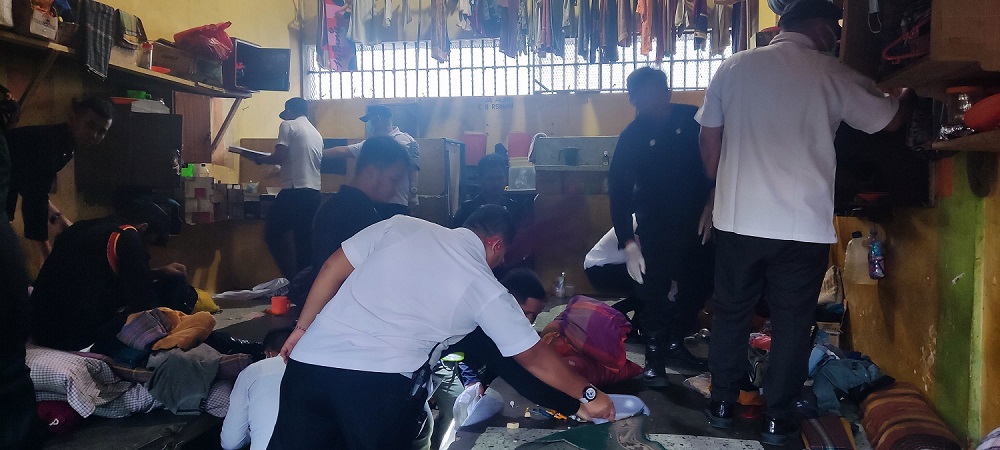 Minimalisir Gangguan Kamtib, Lapas Labuhan Ruku Razia Rutin
