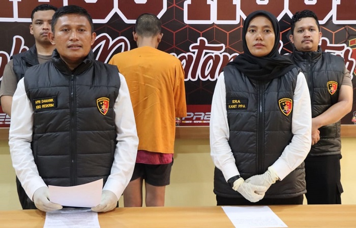 Polres P.Siantar Ungkap Kasus Percabulan Anak