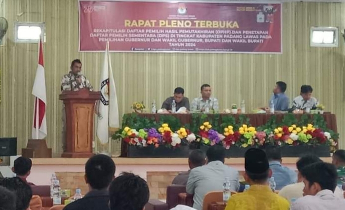 DPS Pilkada Padang Lawas 2024 Sebanyak 176.691 Pemilih