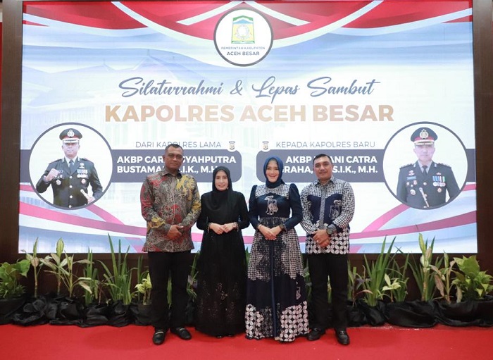 Pemkab Aceh Besar Gelar Lepas Sambut Kapolres