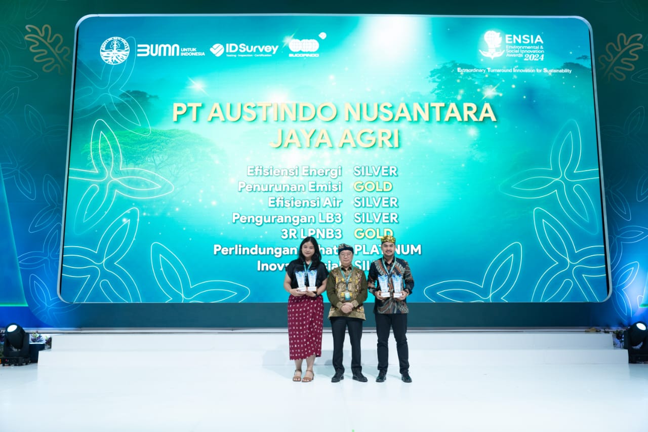 PT ANJ Raih 31 Penghargaan ENSIA 2024