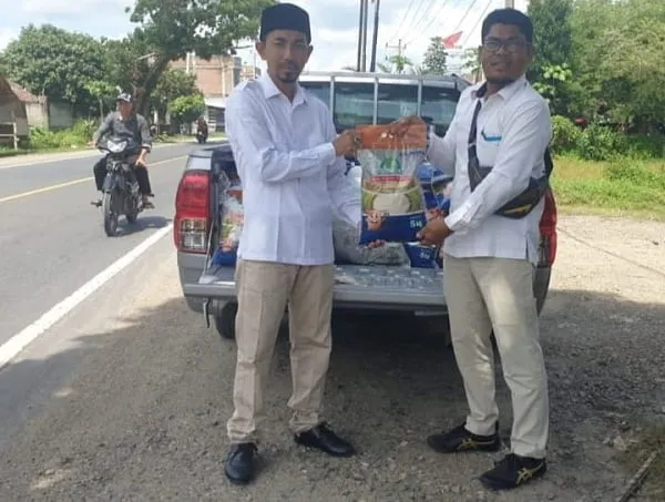 MKBB Aceh Utara Terima 1 Ton Beras Dari Perum Bulog