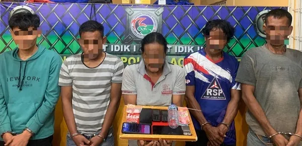 Polres Abdya Ringkus 6 Tersangka Penyalahgunaan Narkotika