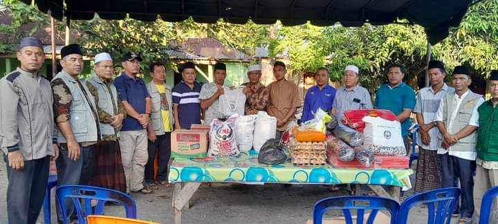 Baznas Palas Bantu Keluarga Korban Kebakaran Di Desa Hutanopan