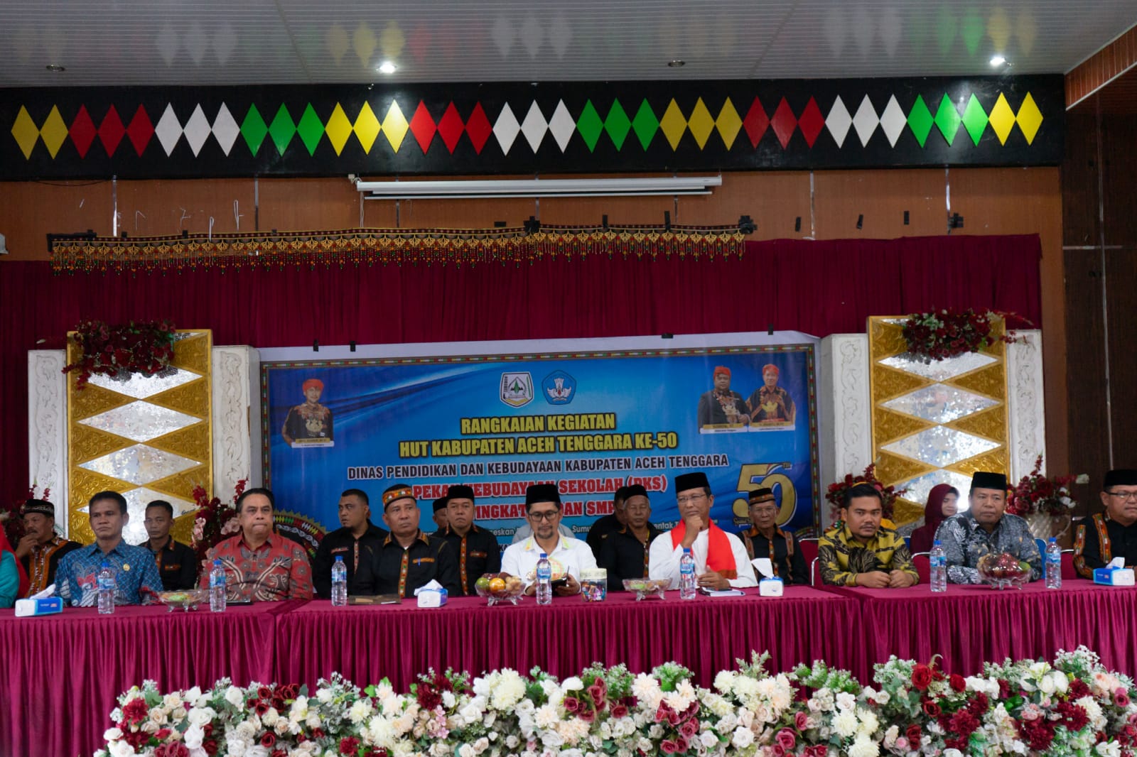 Pj Bupati Agara Buka Pekan Kebudayaan Sekolah