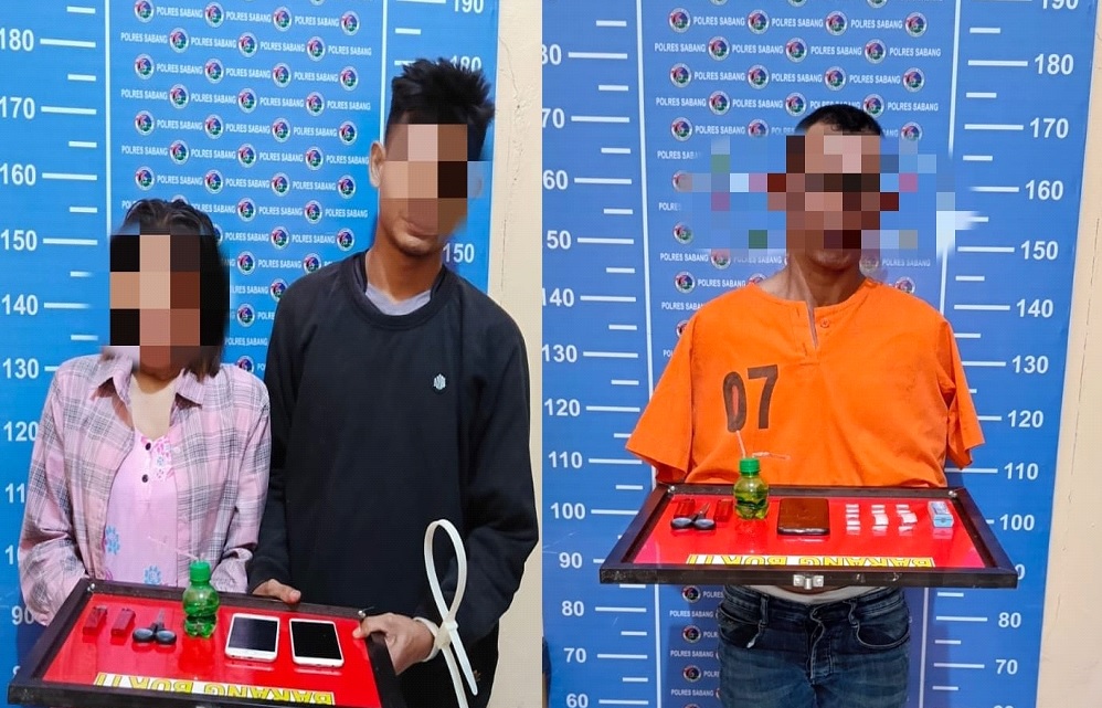 Tiga Pelaku Tindak Pidana Narkotika Diamankan