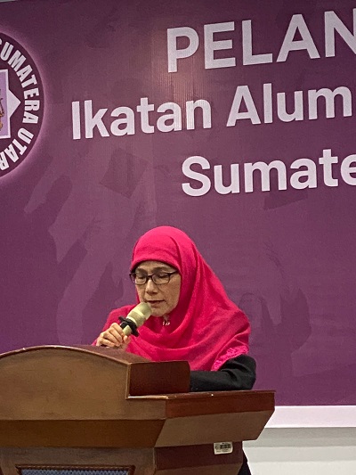 Pelantikan Pengurus IKA USM SU Periode 2024-2027: Jalin Sinergitas Dukung Pembangunan Di Sumatera Utara