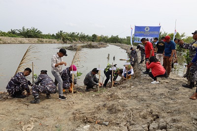 Lantamal I Gelar Bintahwilmar Di Desa Paluh Kurau
