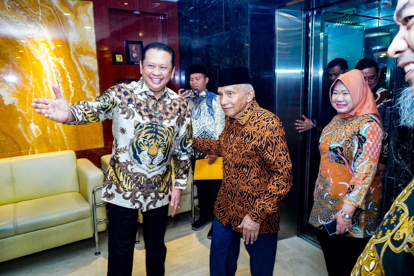 Silaturahmi Kebangsaan Pimpinan MPR RI, Amien Rais Dukung Amandemen