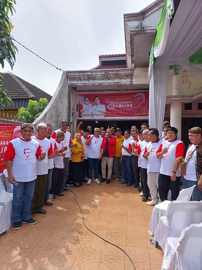 Kasmaran Ganjar Resmi Dikukuhkan, Anto Genk : Menyatukan Yang Berserak Menangkan Ganjar Pranowo di Sumut