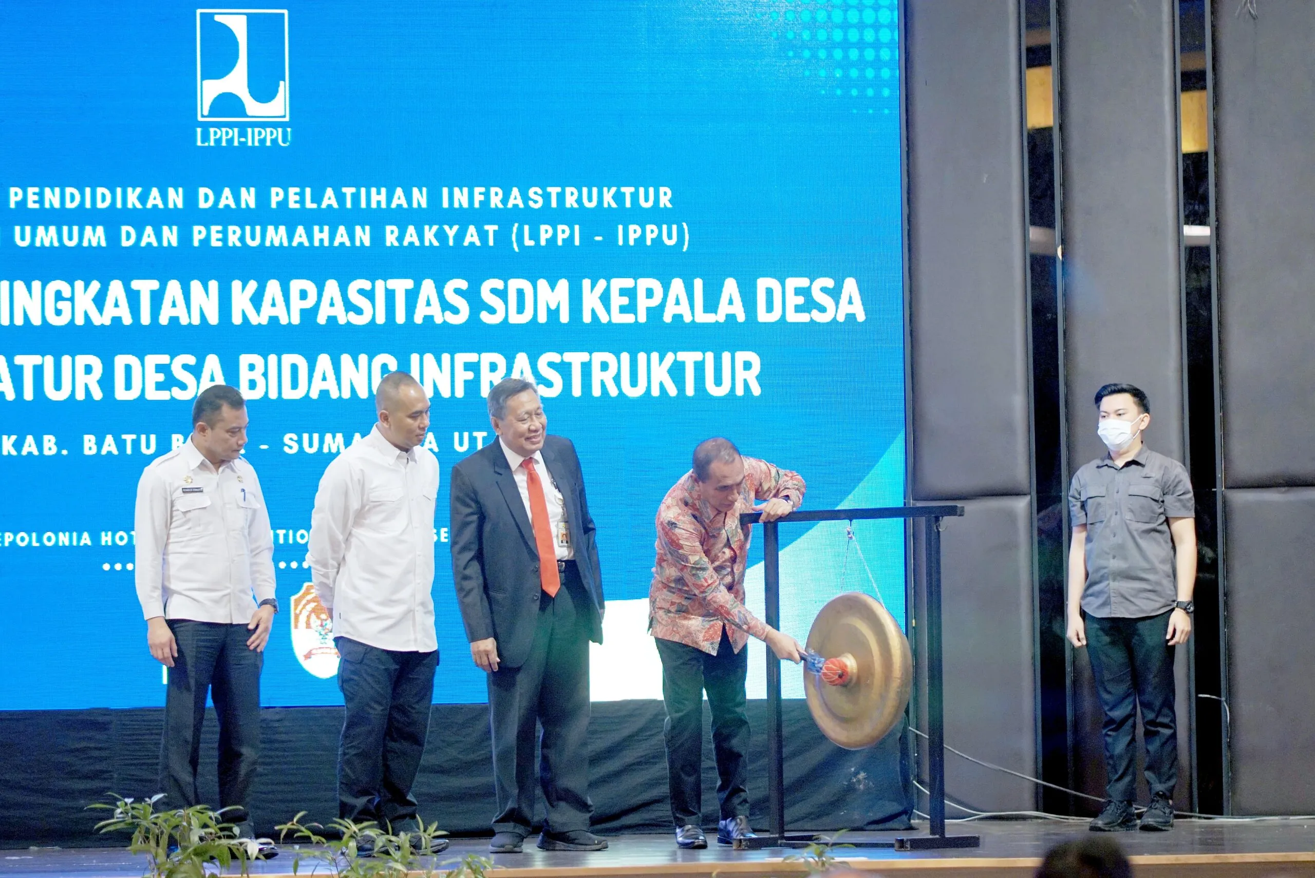 Dibuka Gubsu, Pelatihan Peningkatan Kapasitas SDM Kepala Desa dan Aparatur Bidang Infrastruktur Kabupaten Batubara Sukses