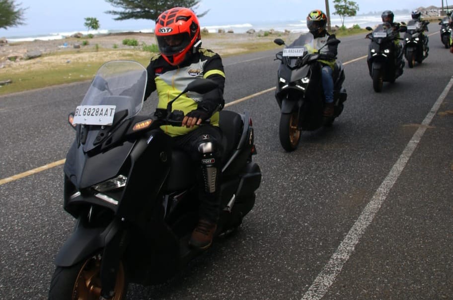Alfa Scorpii Gelar Touring XMAX Tour de Sumatera