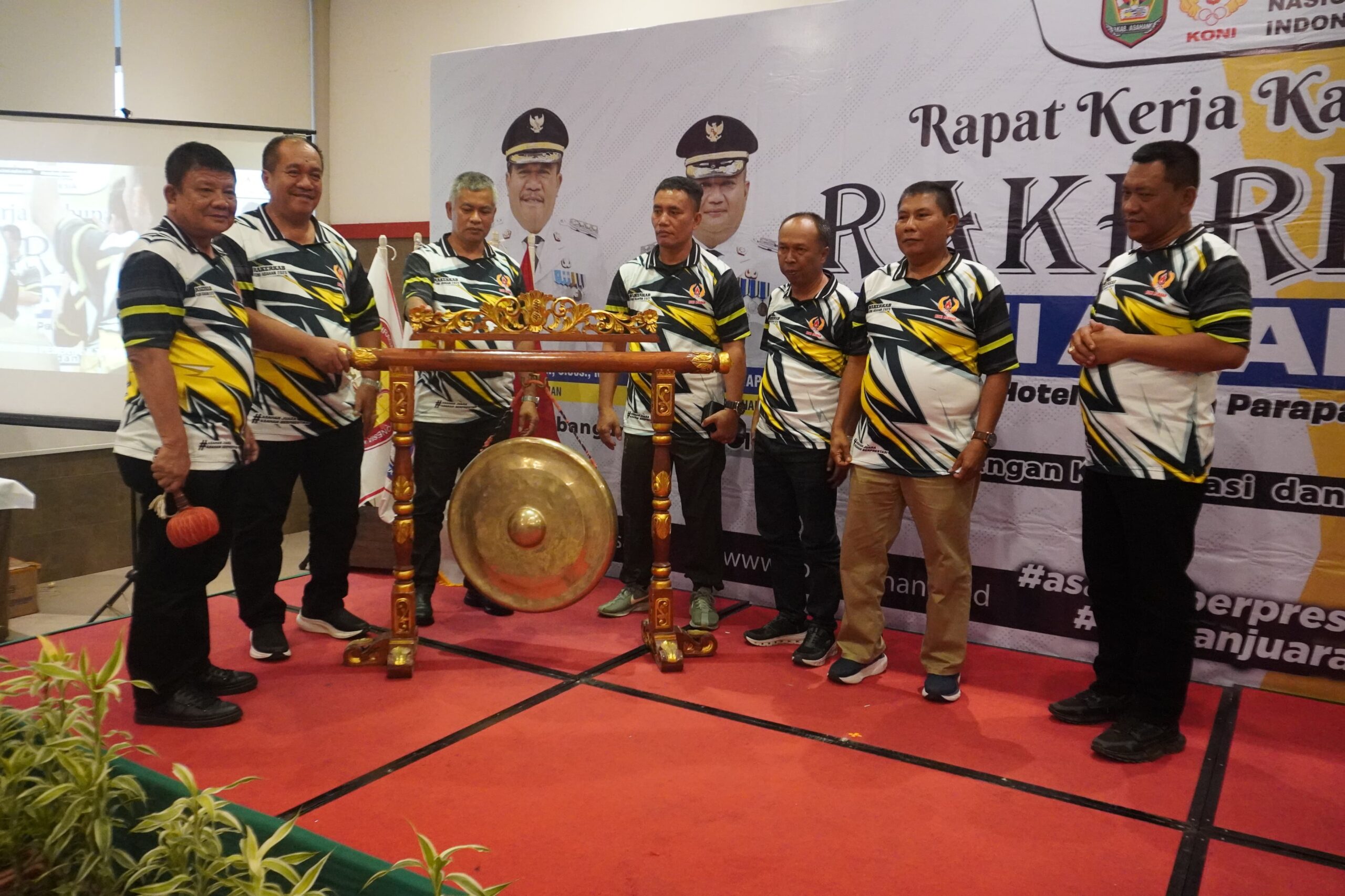 Rakerkab KONI Asahan, Bupati Minta Target 5 Tahun