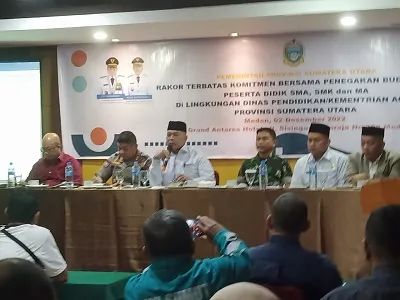 Siapkan Pelajar Berbudi Pekerti Disdiksu Susun Draf SOP