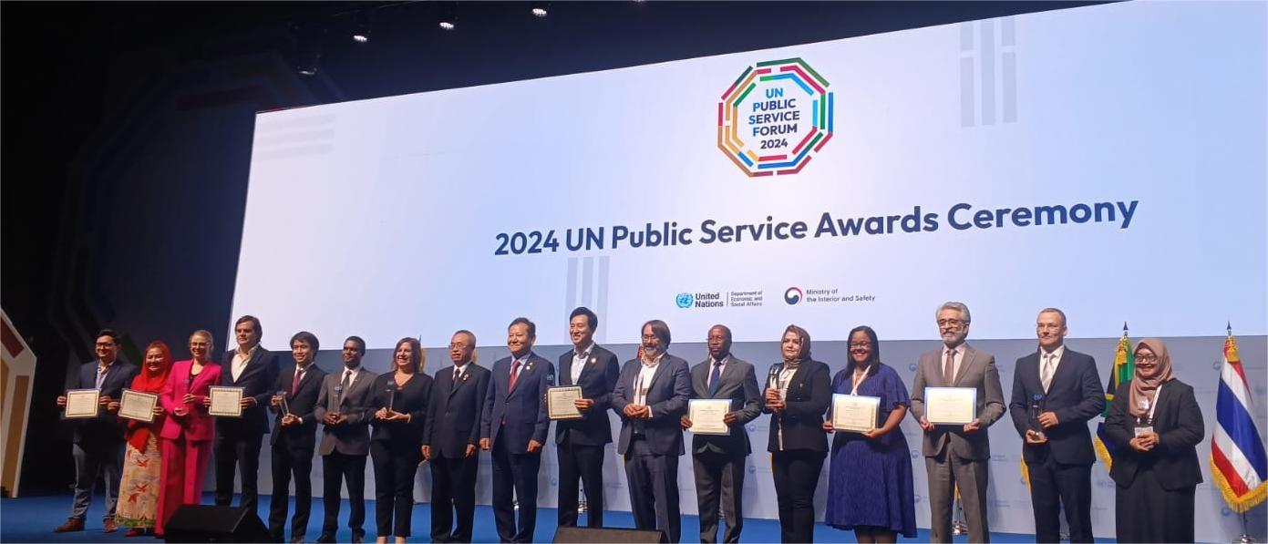 Layanan Publik SIDIK-KLHK Raih Kategori Khusus Tackling Climate Change Di UNPSA 2024