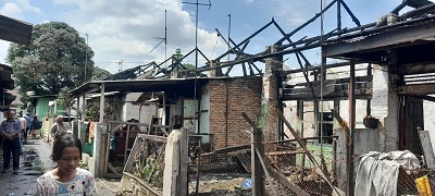 10 Unit Rumah Di Asrama Glugur Hong Ludes Terbakar