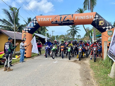 Peserta Bireuen Trail Adventure Terlindungi BPJS Ketenagakerjaan