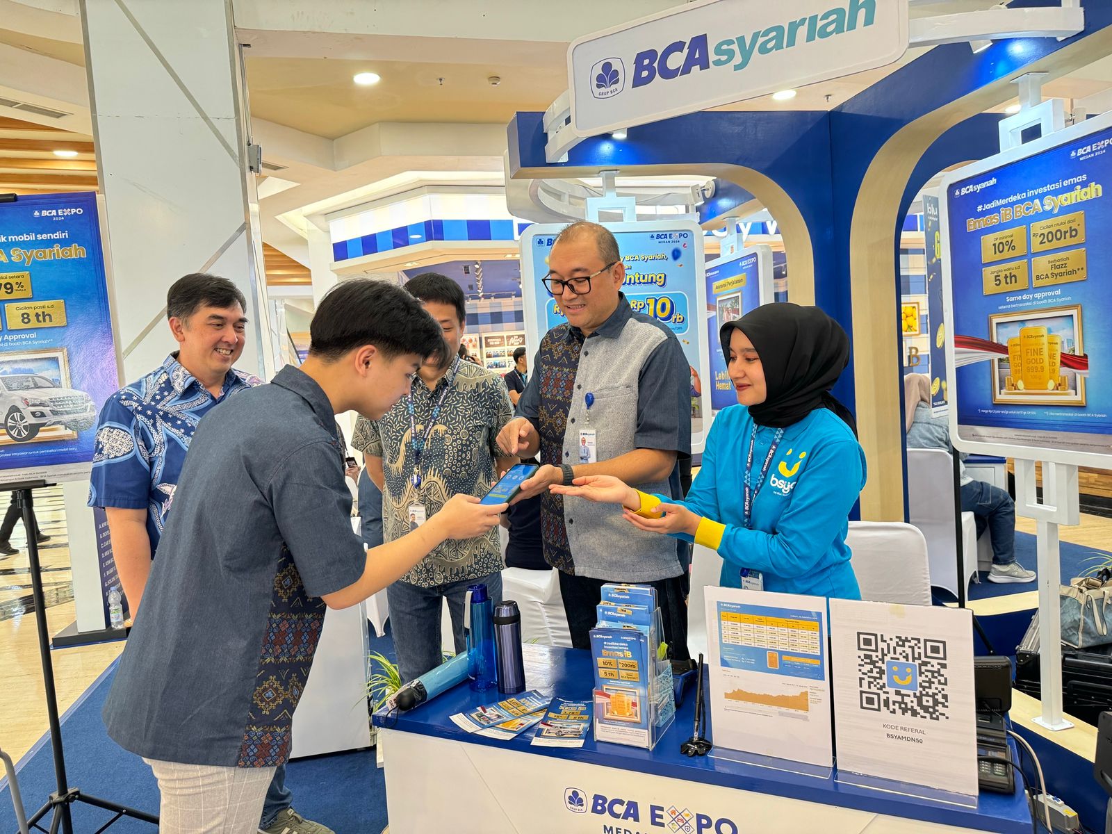 Tingkatkan Pembiayaan Konsumer,BCA Syariah Kembali Hadir Di BCA Expo Medan 2024