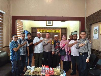 Perkuat Harkamtibmas Selama Ramadhan, Elemen Asli Anak Belawan Audiensi Ke Kapolres Pelabuhan Belawan