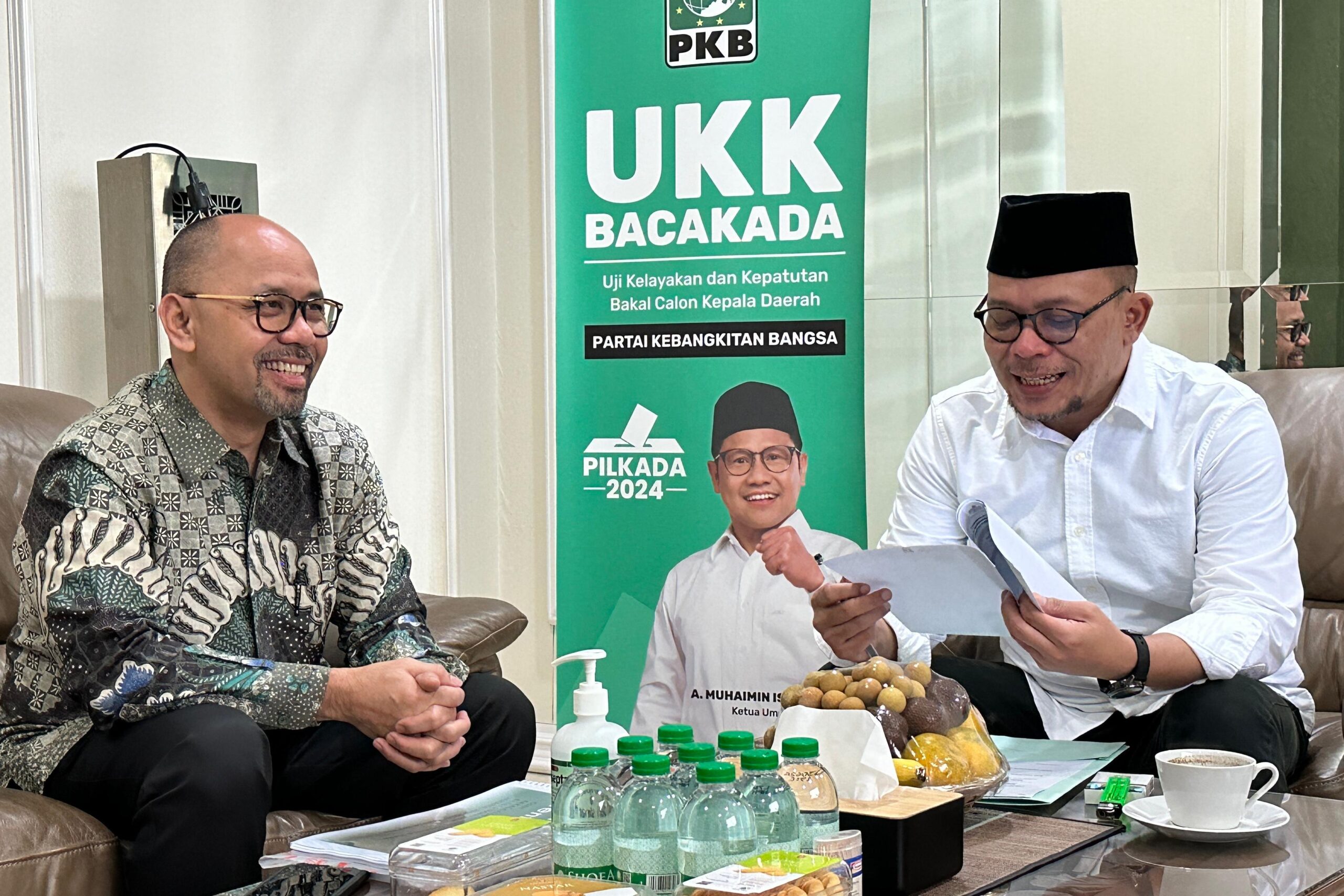 Edy Rahmayadi Dan Barry Simorangkir Jalani Fit And Proper Test Cagub Sumut di PKB