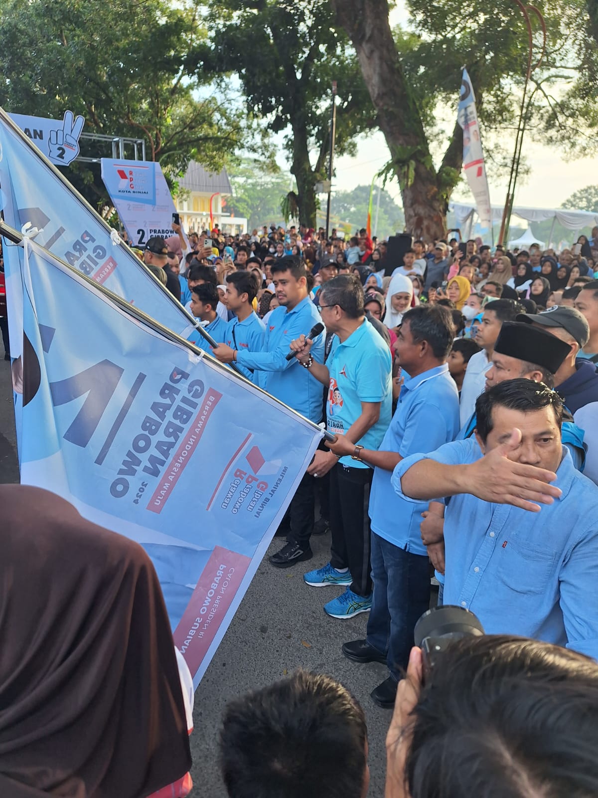 Ribuan Warga Binjai Jalan Santai