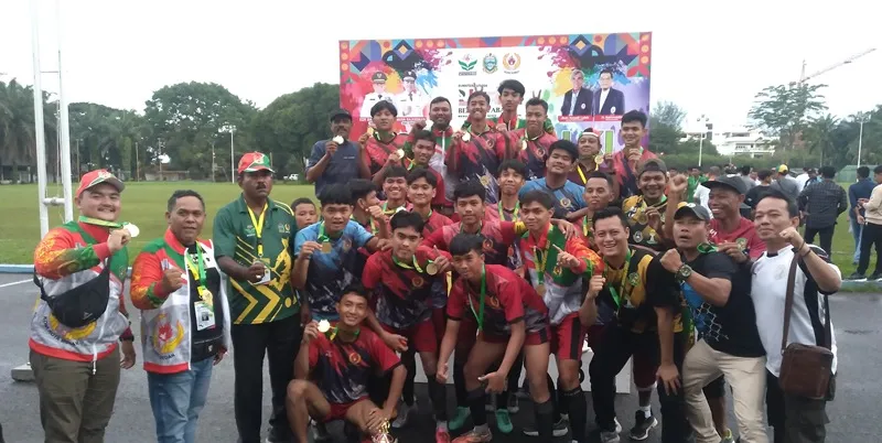 Medan Juara Sepakbola Porprovsu 2022