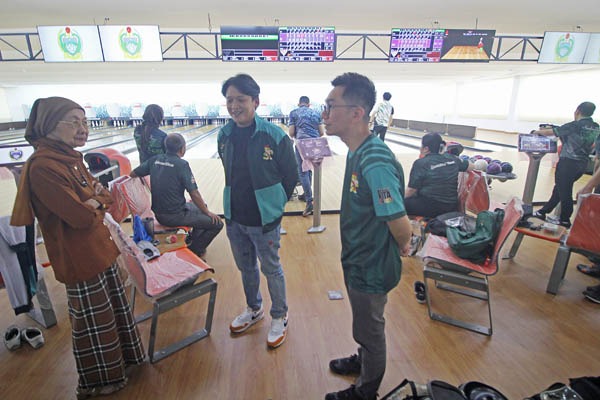 Ketua PBI Sumut Tinjau Pelatda Atlet Boling