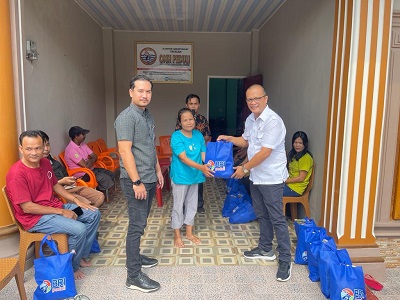 BRI BO Medan Gatot Subroto Berikan Bantuan Sembako Kepada Yayasan Ono Niha Hasambua