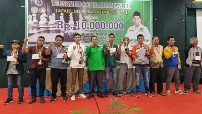 Turnamen Catur Jafaruddin Harahap Cup VI Hasilkan Kejutan