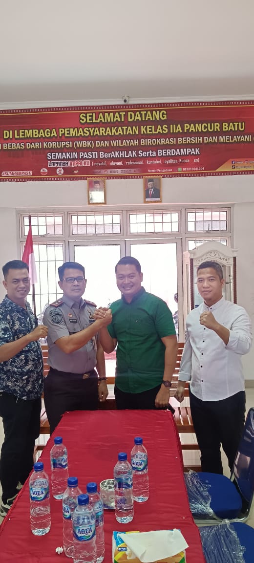 DPD Gibran Center Deliserdang Sinergi Dengan Lapas Pancurbatu